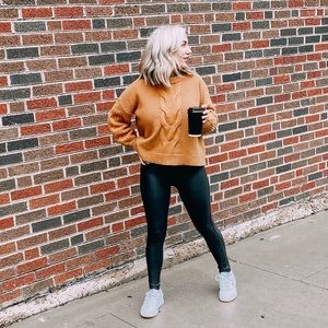 J Crew Sweater mustard coloring